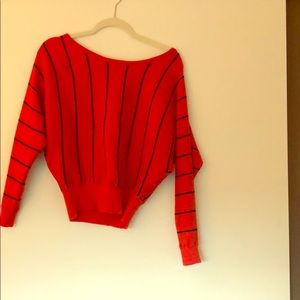 Express Off-the-shoulder Sweater